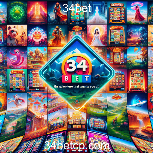 Descubra a Diversão dos Slots na 34bet